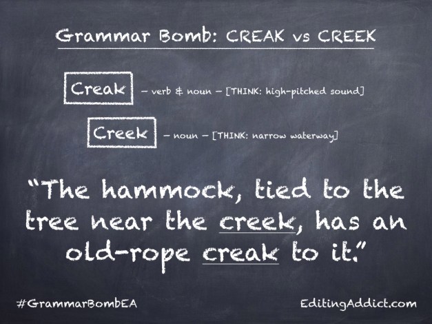 Grammar Bomb1724.004_Creak vs Creek