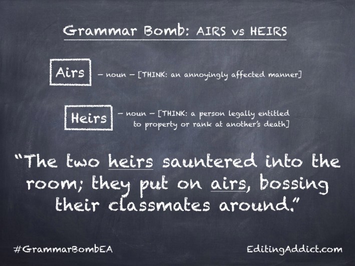 Grammar Bomb40.012_Airs vs Heirs